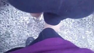 भेट र एक कंडोम बिना बिल्ली मा गडबड