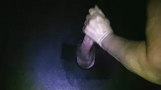 सुन्दरता संग एक बल डिल्डो