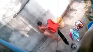 चोरी संग सफा स्तन मा दर्पण को सामने